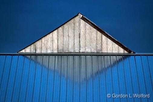 Barn Roof Reflection_19051-3.jpg - Photographed near Smiths Falls, Ontario, Canada.